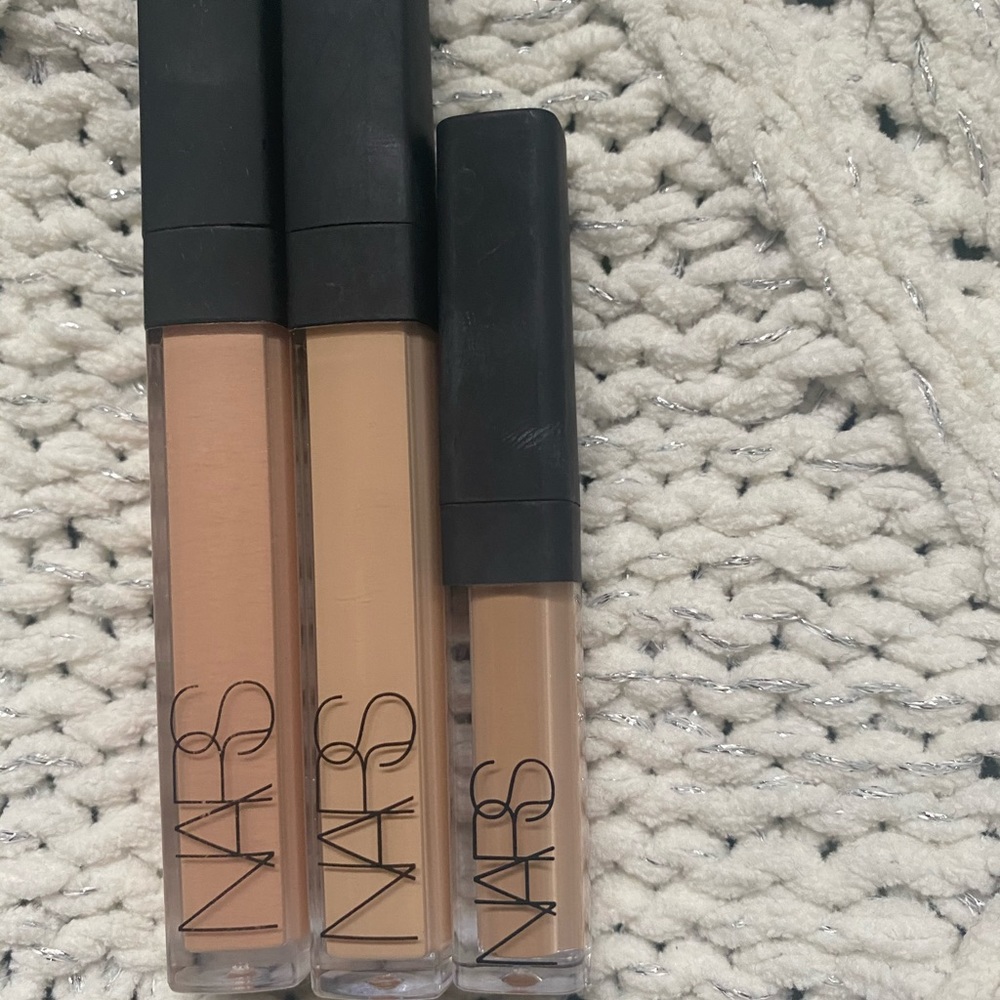 NEW/NARS trio concealers!